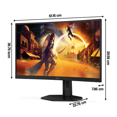 Monitor LED AOC C27G4ZXU 27 " 1920 x 1080 px VA / do gamingu NOWY 113