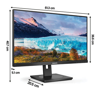 Monitor LED Philips 275S1AE/00 27 " 2560 x 1440 px IPS / PLS do biura 117