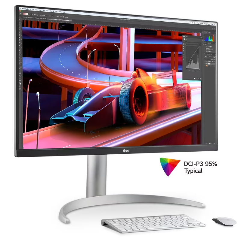 Monitor LED LG 27UP85NP-W.AEU 27 " 3840 x 2160 px IPS / PLS HDMI OUTLET 34