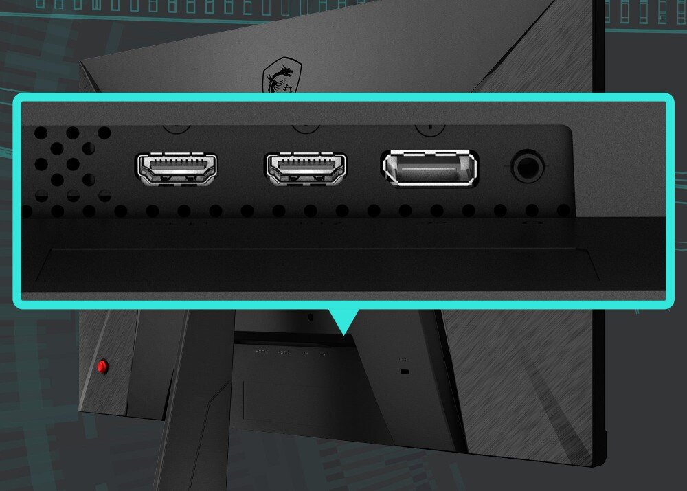 Monitor LED MSI G2412F 23,8 " 1920 x 1080 px IPS / PLS HDMI OUTLET 46