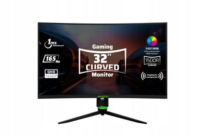 Monitor LED Aryond A32V13 32 " 2560 x 1440 px 165Hz HDMI OUTLE/ do biura