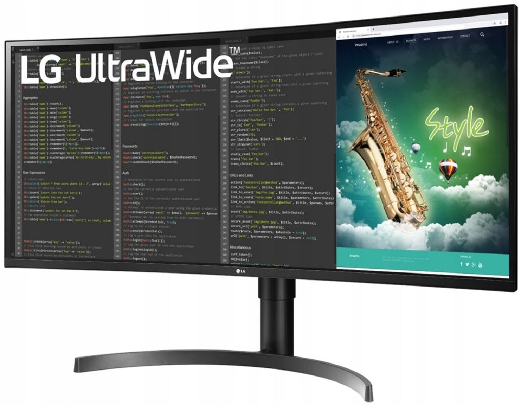 Monitor LED LG 35WN75C-B 35 " 3440 x 1440 px VA