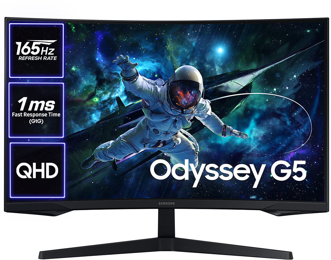 Monitor LED Samsung Odyssey G55C 31,5 " 2560x1440px VA do gry/ OUTLET 112