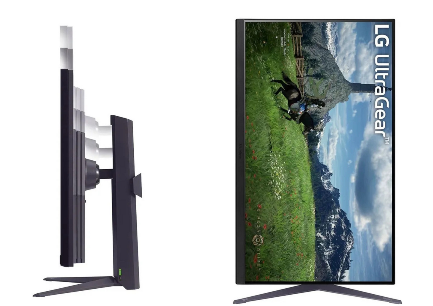 Monitor LED LG 32GS85Q-B 32 2560 x 1440 px IPS PLS do gry OUTLET 100