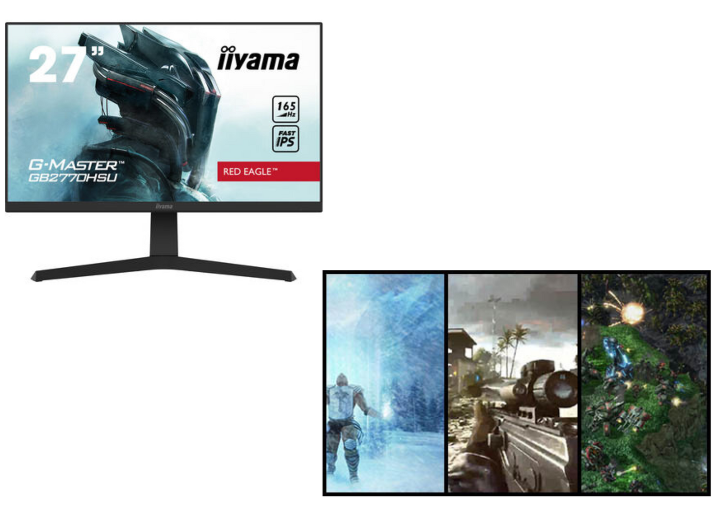 Monitor LED iiyama GB2770HSU-B1 27 1920 x 1080 px IPS PLS OUTLET 62