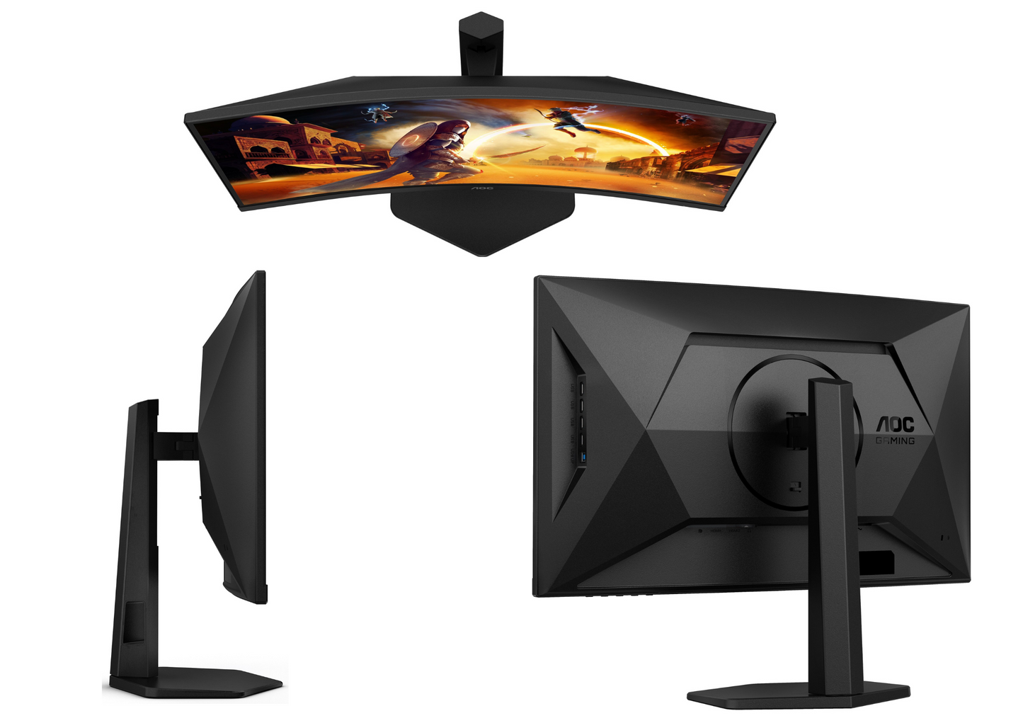 Monitor LED AOC C27G4ZXU 27 " 1920 x 1080 px VA / do gamingu NOWY 113
