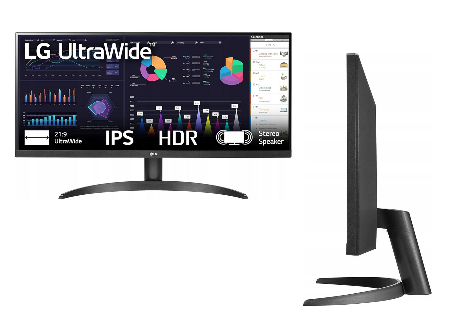 Monitor LCD LG 29WQ60A 29 " 2560 x 1080 px IPS / PLS GAMING OUTLET 104