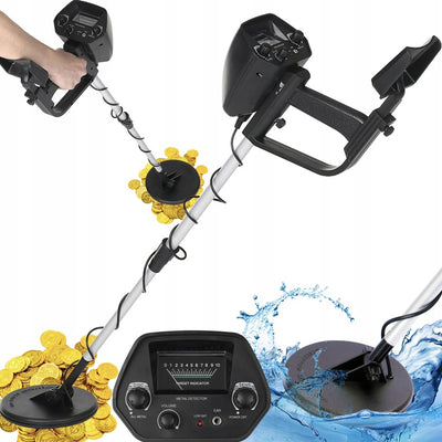 WYKRYWACZ METALU DETEKTOR METALI ZŁOTA SREBRA MONET SKARBÓW WODOODPORNY