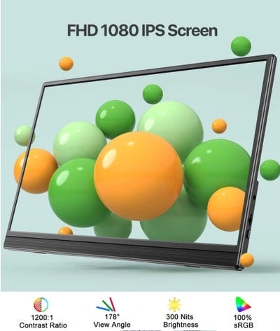 Monitor LED UPERFECT M156A08 15,6 " 1920 x 1080 px IPS / PLS OUTLET