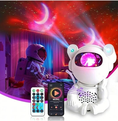 Projektor Gwiazd Astronauta Lampka Nocna Pilot USB super zabawka dla dzieci