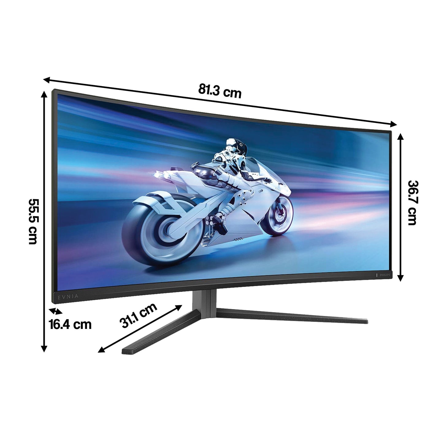 Monitor PHILIPS Evnia 34M2C6500/00 34" 3440x1440px 175Hz 0.03 ms [GTG] Curved