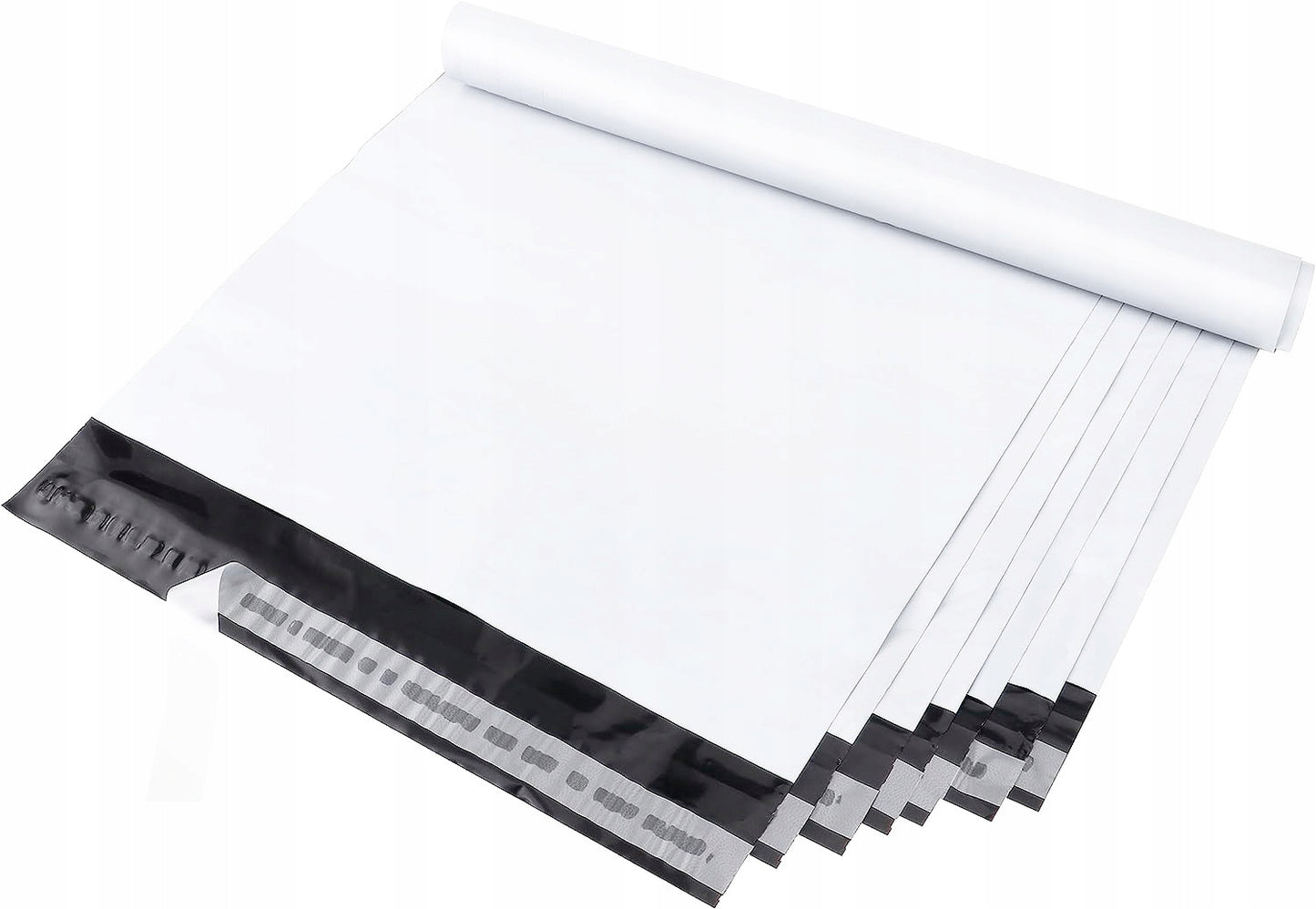 FOLIOPAKI KURIERSKIE BIAŁE 500x600 50 szt GRUBE MOCNE