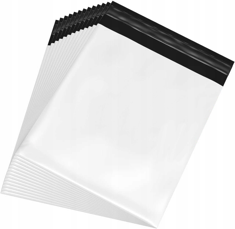 FOLIOPAKI KURIERSKIE BIAŁE 500x600 50 szt GRUBE MOCNE