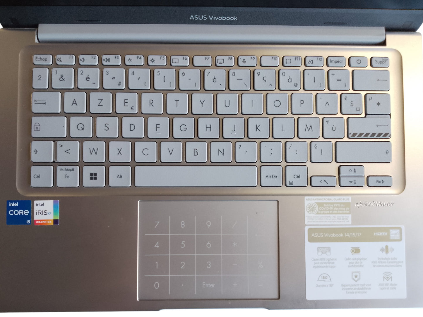 ASUS VivoBook 14 X1404ZA-EB393W Intel Core i5 Torba Mysz Zestaw OUTLET