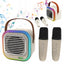 Karaoke głośnik Bluetooth 10W, 2x mikrofon bezprzewodowy/idealny do zabawy