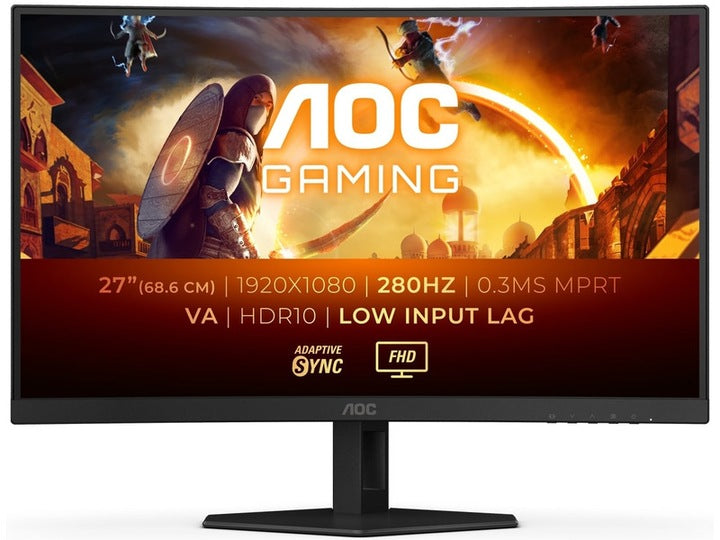 Monitor AOC 27 C27G4ZXE 1920 x 1080px HDMI DP/dla graczy/do biura 37