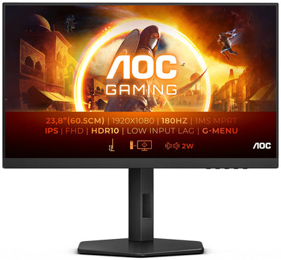 Monitor LCD AOC 24G4X 23,8 " 1920 x 1080 px IPS / PLS do pracy i domu 120
