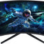 Monitor LED Samsung Odyssey G55C 31,5 " 2560x1440px VA do gry/ OUTLET 112