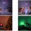 LAMPKA NOCNA LED PROJEKTOR GWIAZD 2w1 KULA NIEBIESKA OBROTOWA DLA DZIECI