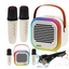 Karaoke głośnik Bluetooth 10W, 2x mikrofon bezprzewodowy/idealny do zabawy