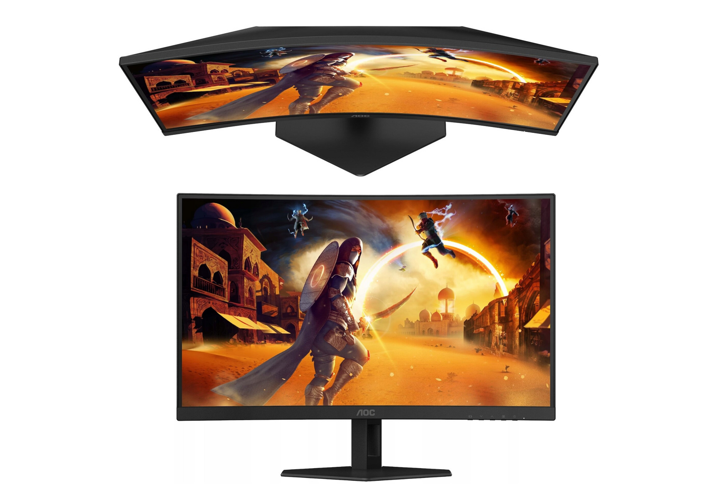 Monitor AOC 27 C27G4ZXE 1920 x 1080px HDMI DP/dla graczy/do biura 37