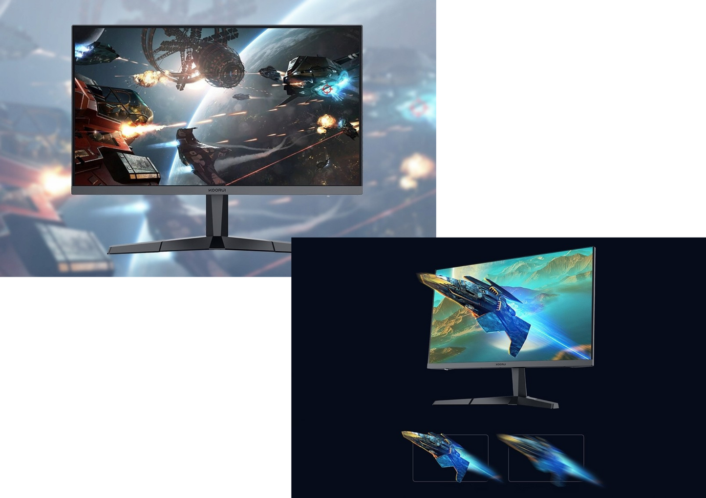 Monitor LED Koorui 24E3 24 1920x1080px 165Hz 24 " 1920 x 1080 px OUTLET 98