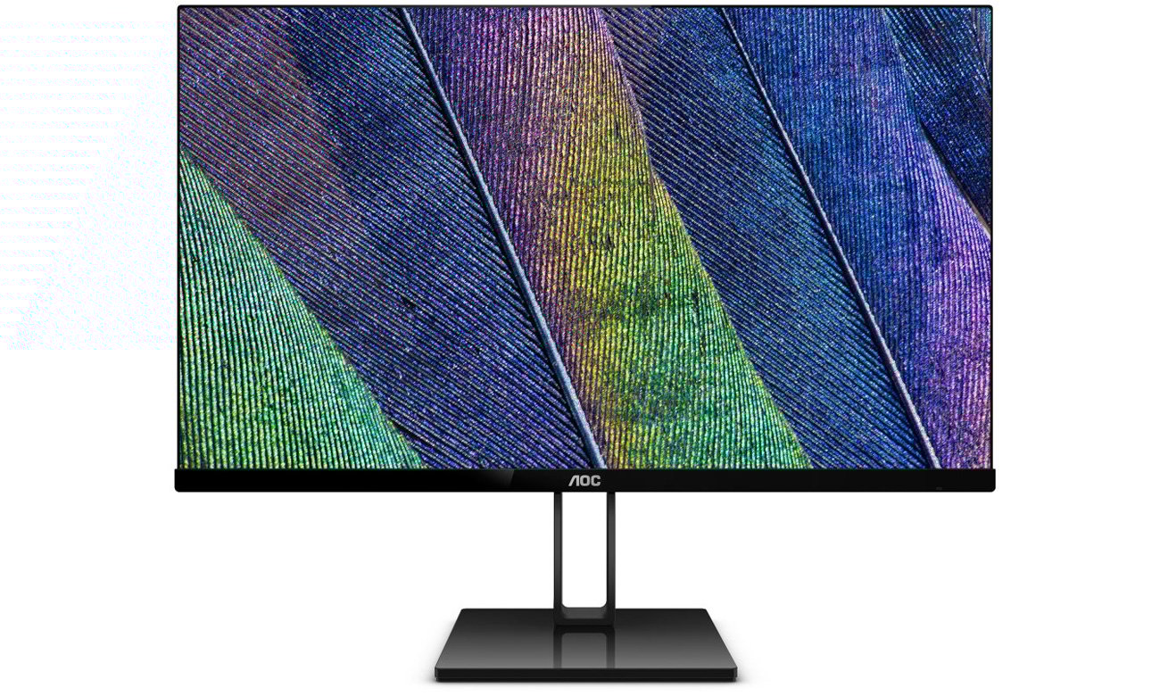 Monitor LED AOC 27V2Q 27 " 1920 x 1080 px IPS / PLS idealny do biura 35